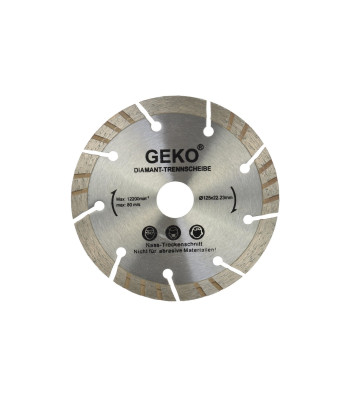 Segmentēts dimanta disks pelēks-lāzers, 125 mm (100)