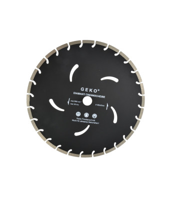 Melns segmentēts dimanta disks GEKO(10) 400x10x32mm