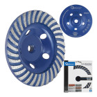 Dimanta slīpripa slīpēšanai Turbo GEKO, M14, 125 mm