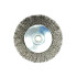 Sānu rotējošā stiepļu birste ar gofrētu tērauda stiepli 115mm M14 (40)