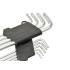 TORX atslēgu komplekts, 9 elementi, T10–T50, 190mm (10/40)