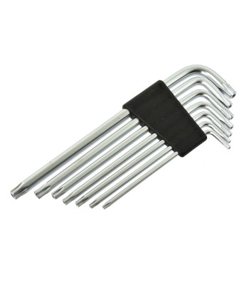 Torx atslēgu komplekts, 7 gab. T10–T40 (6/60)