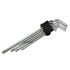 Torx atslēgu komplekts GEKO, 9 elementi, T15–T55, 260 mm