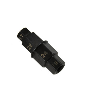 Priekšējā riteņa ass uzgalis 17mm*19mm*22mm*24mm (40/50/100)