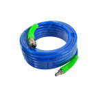 Pneimatiskā pastiprinātā PU šļūtene zila (10), 10 m, 12mmx8mm