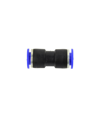 Automātiskais taisnais PU/PE šļūtenes savienotājs, 8 mm (50/100/1000)