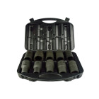 Triecienuzgaļu komplekts pārnesumatslēgai, 10 gab., 17–41mm, 1", (3)