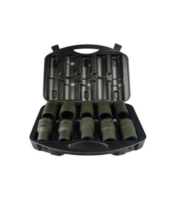 Triecienuzgaļu komplekts pārnesumatslēgai, 10 gab., 17–41mm, 1