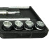 GEKO galatslēgu komplekts melnā koferī (2), 21 elements, 3/4", 12 šķautnes, 19–50 mm