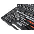Uzmavu atslēgu un bitu komplekts, Torx, H tips (4), 108 elementi, 1/4", 1/2"