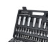 Uzmavu atslēgu un bitu komplekts, Torx, H tips (4), 108 elementi, 1/4", 1/2"