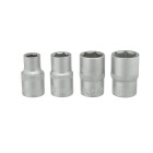 Uzgriežņu atslēgu galviņu komplekts, 4 gab., 1/2", 10–13–17–19 mm