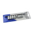 Torx galviņu komplekts GEKO, 9 gab. (50), E5–E16, 1/4 un 3/8