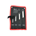 Pulētas TORX gredzenatslēgas, 4 gab. E6–E24 (40)