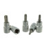 Torx uzgaļu atslēgu komplekts, 5 gab., CRV, 3/8" T25–T50 (10/30)