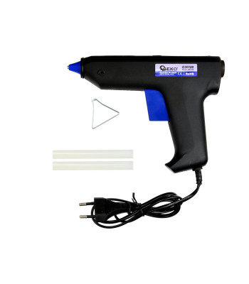 Karstās līmes pistole ar 2 līmes stienīšiem WD-G3 80W 11,2 mm (12/24)