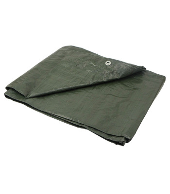 Biezs zaļš brezenta pārsegs 15x16m (1)