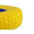Pilns PU ritenis ķerrai Flower/dzeltens (5), 4.00-8