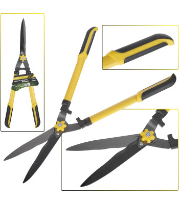 Dzīvžoga šķēres PROFI ar viļņveida asmeni, 640mm