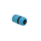 Ātrais savienotājs ar noslēgvārstu dārza šļūtenei BLUE LINE (blister) 1/2" (20/200)