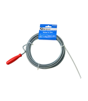 Cauruļu tīrīšanas spirāle – atspere caurulēm (20/40) 6mm x 5m