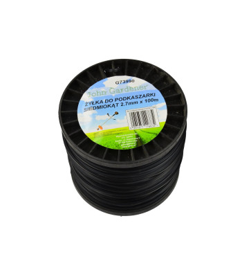 Septiņstūra trimmera aukla 2,7mmx100m(24)