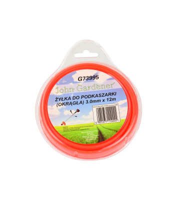 Apaļa trimmera aukla 3mmx12m(10/80)