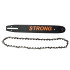 Ķēdes zāģa vadsliede Partner ar 2 ķēdēm op.blister(20) 14" 3/8, 1,3 mm, 52