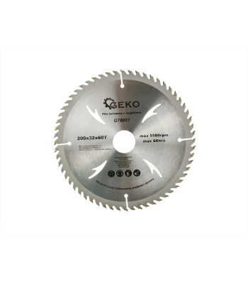 Ripzāģa disks kokam ar atverēm 200x32x60T(otwory)
