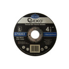 Metāla griešanas disks GEKO PREMIUM Inox (10/100/400) 115x1.6x22.23