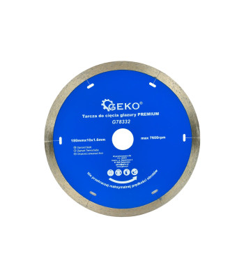 Dimanta nepārtrauktās malas disks flīzēm PREMIUM (50) 180mmx10x1.6mm