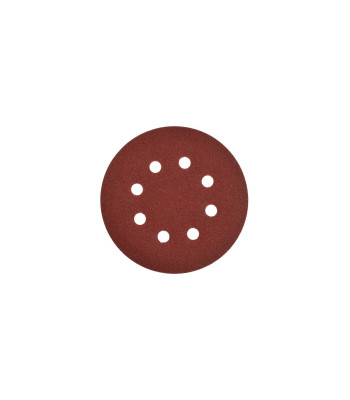 Slīppapīra disks ar 8 caurumiem P120 (50/2000), 125mm