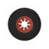 Šķiedras slīpdisks gresam P60 (10/200) 125mm