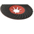 Šķiedras disks gresam slīpēšanai P100 125mm (10/200)