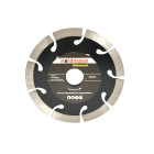 Segmentēts dimanta disks Heidmann, melns (100/200) 125x22,2x10mm