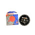 Segmentēts dimanta disks Heidmann, melns (25), 230x22,2x10mm