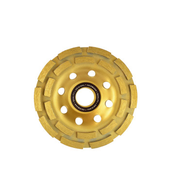 Dimanta disks ar dubultu segmentu betona slīpēšanai Heidmann (50), 125mm x22.23