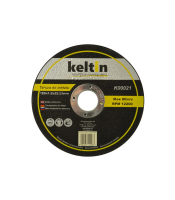 Metāla griešanas disks KELTIN (25/100/400) 125x1.2mm