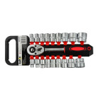 Galatslēgu komplekts ar sprūdratu KELTIN, 19 elementi, 1/2", 8–32 mm (5/10)