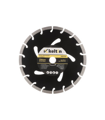 Dimanta disks betonam, melns KELTIN (25) 230x22,2x10mm