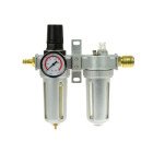 Gaisa filtrs, spiediena regulators, eļļotājs un mitruma atdalītājs, 2 elementi, 1/2" (20)