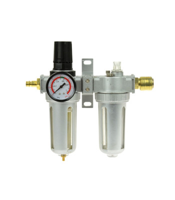Gaisa filtrs, spiediena regulators, eļļotājs un mitruma atdalītājs, 2 elementi, 1/2