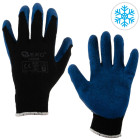 Siltināti ziemas darba cimdi BLUE, r. 9 (12/240)