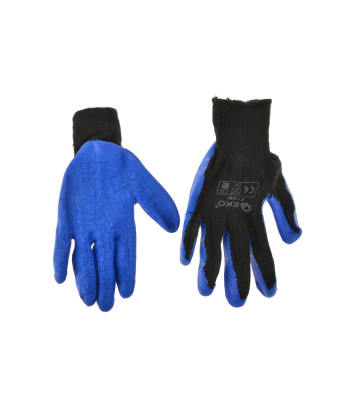 Siltināti ziemas darba cimdi BLUE, 10. izmērs (12/240)