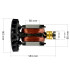 Iekšdedzes dzinēja elektroģeneratora rotors (1), detaļas Nr. 26,30, 230/400V 2500W