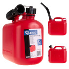 PL plastmasas kanistra ar piltuvi (3) 5L