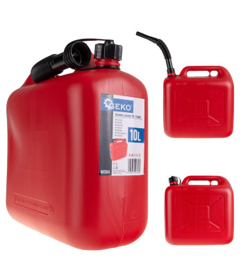 Plastmasas kanistra ar piltuvi (4), PL 10L