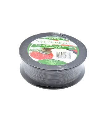 Pastiprināta aukla trimmerim, apaļa 2,7mmx100m