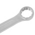 Satīna kombinētā uzgriežņu atslēga CRV – CS DIN3113A(3/12), 46 mm