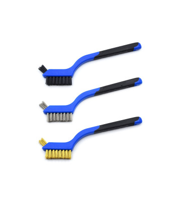 3 gabalu stiepļu suku komplekts GEKO, 180 mm